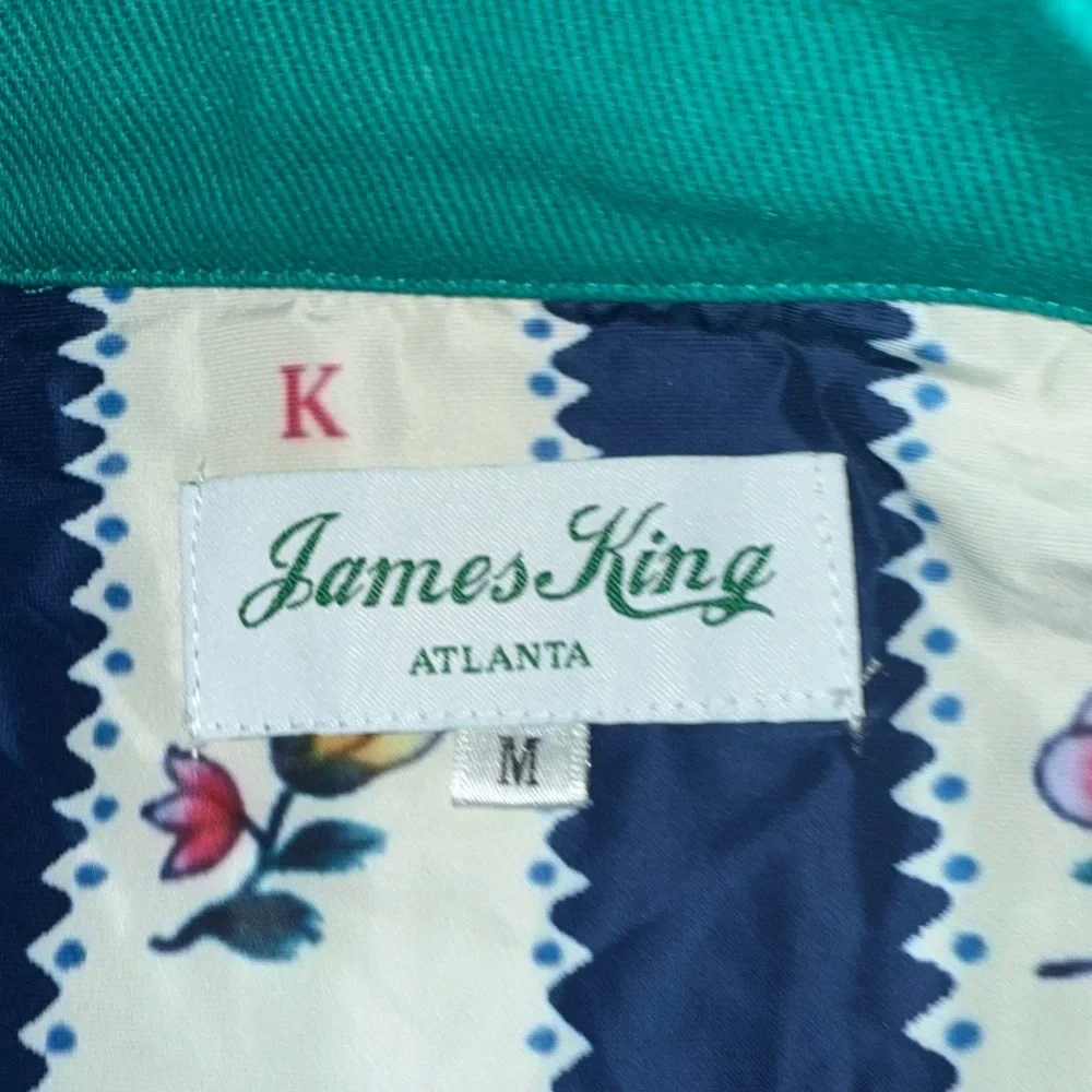 GOAT by James King Spring Twill Club Jacket Medium Excellent Condition $200 Orig - Picture 6 of 10